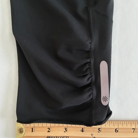 Athleta Skort Capri Leggings XL Black Pickleball Tennis Athletic Activewear - Picture 13 of 14